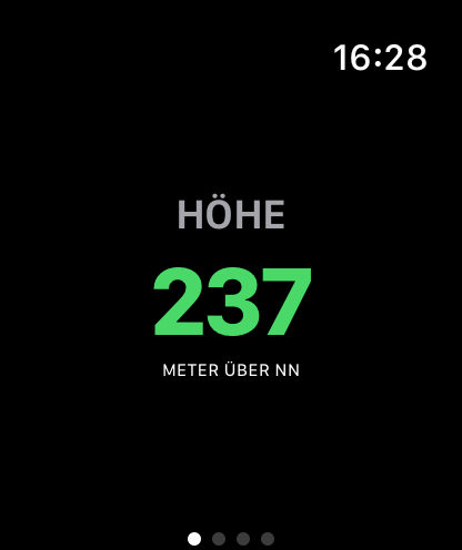 Upmeter Apple Watch Ansicht